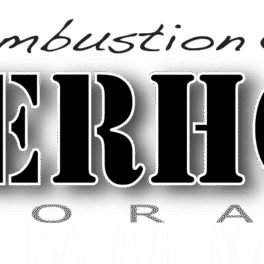 Powerhouse Corporation logo with dark background.